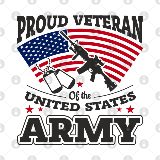 Proud Veteran United States Army National Pride by Anticorporati