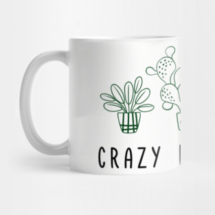 Crazy Plant Lady Garden Life Vibes Mug