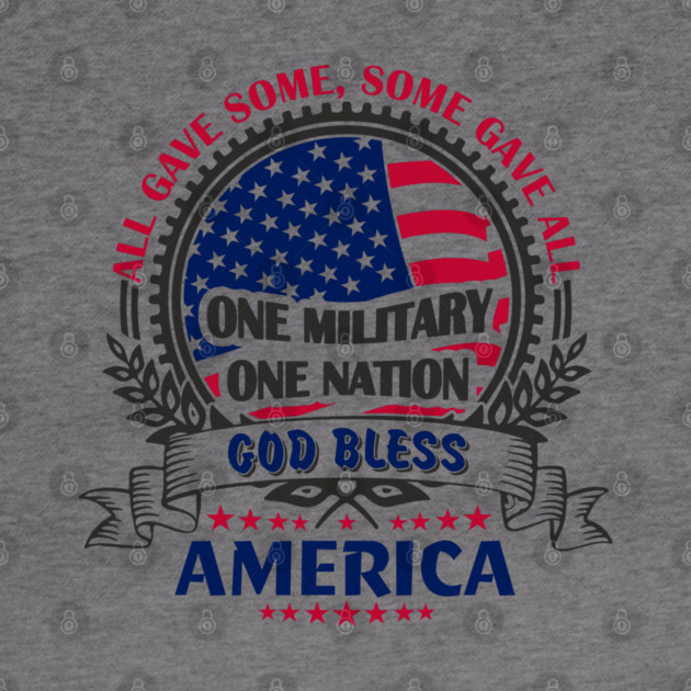 God Bless America Soldier Sacrifice Tribute by Anticorporati