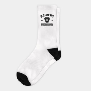 Boston Raiders Hockey-Ilya Rozanov Replica Shirt  Heated Rivalry Inspired Black Socks