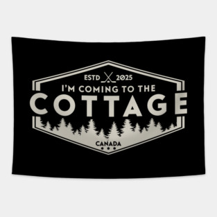 Heated Rivalry shirt Coming to the cottage M11064 Tapestry