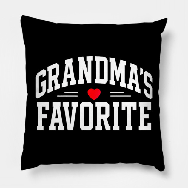 Grandmas Favorite Funny Pillow by yangho