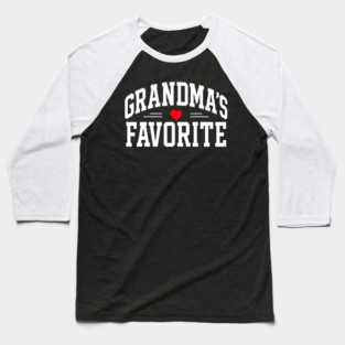 Grandmas Favorite Funny Baseball T-Shirt