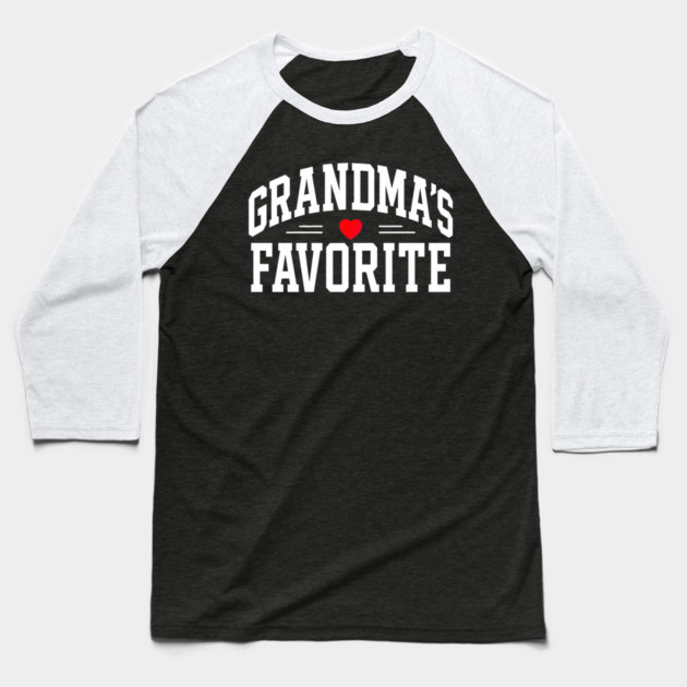 Grandmas Favorite Funny Baseball T-Shirt by yangho