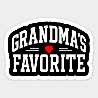 Grandmas Favorite Funny Magnet