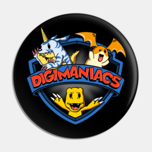 Digimaniacs Pin