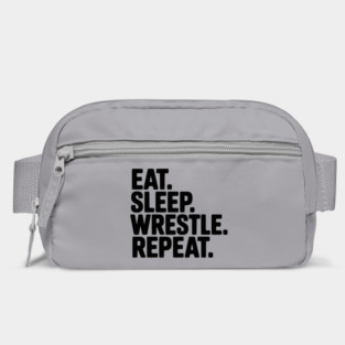 Eat. Sleep. Wrestle. Repeat. Bag
