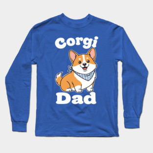Corgi Dad Long Sleeve T-Shirt