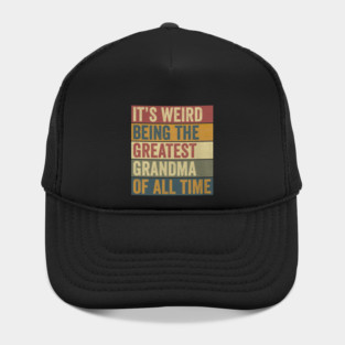 Greatest Grandma Funny Saying  Fun Grandmother Humor Hat