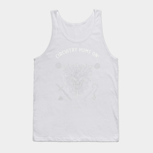 Circuitry Hums On For Dungeons And Dragons Players Tank Top