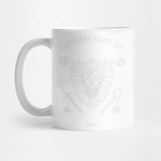 Circuitry Hums On For Dungeons And Dragons Players Mug