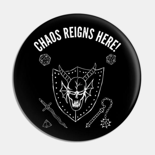 Death's Presence Exists! Dungeon Masters Design Pin by pringtee