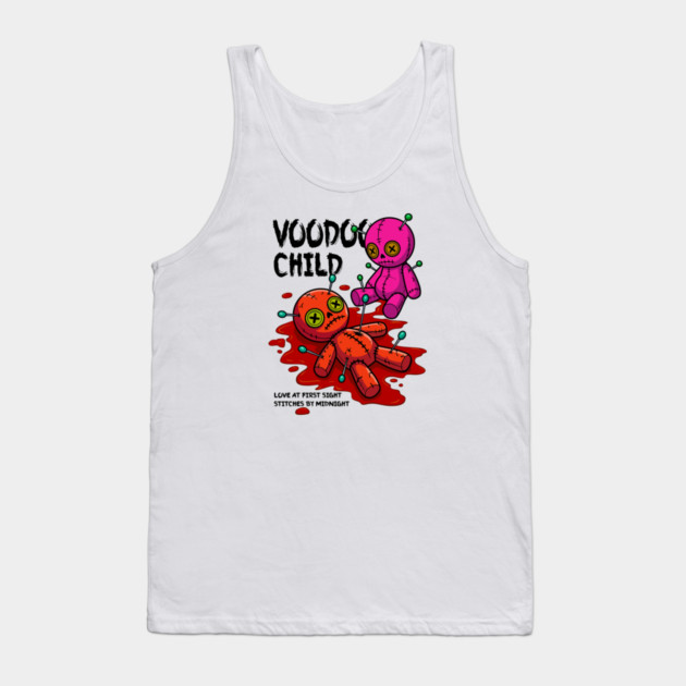 VOODOO CHILD Tank Top by artslaves