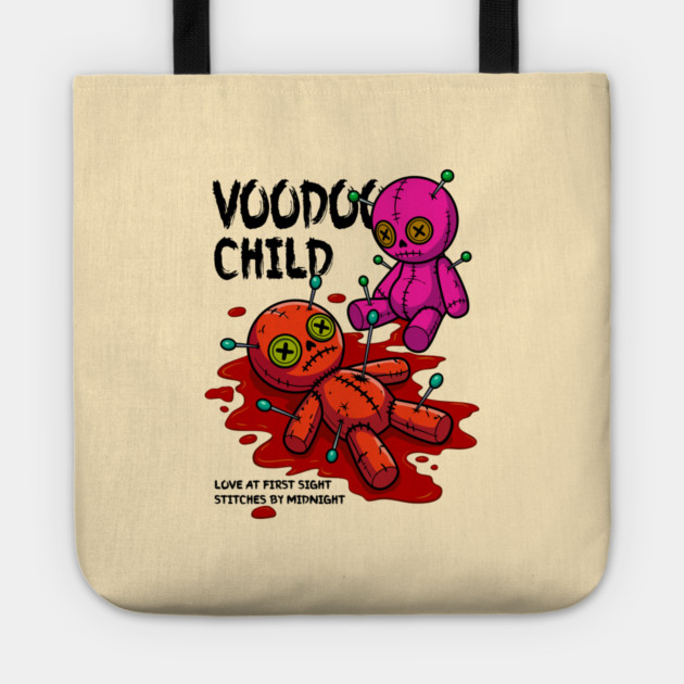 VOODOO CHILD Tote by artslaves