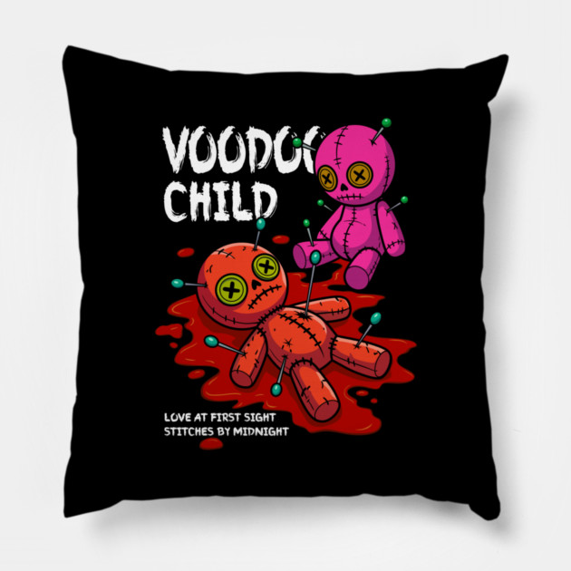 VOODOO CHILD Pillow by artslaves