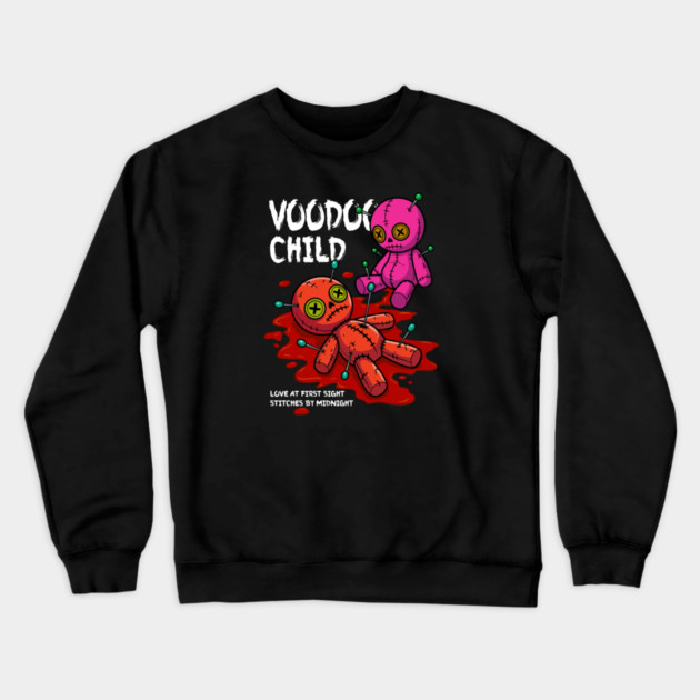 VOODOO CHILD Crewneck Sweatshirt by artslaves