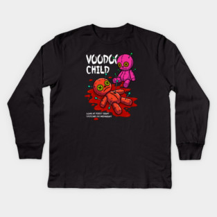 VOODOO CHILD Kids Long Sleeve T-Shirt