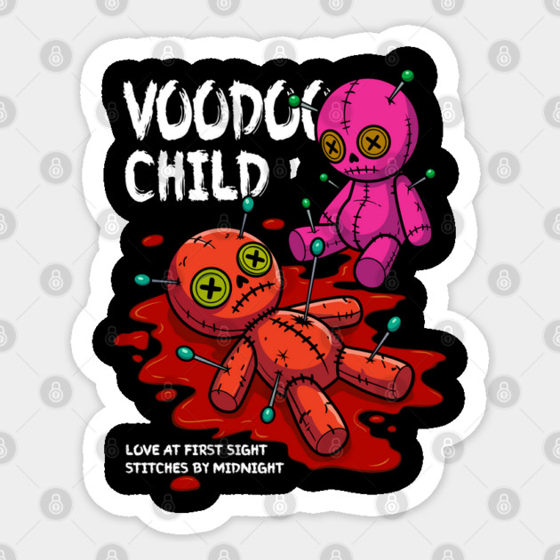 VOODOO CHILD Sticker by artslaves