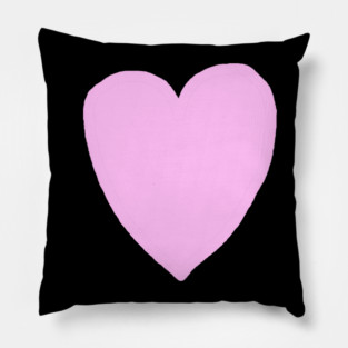 Pink Heart Love Pillow
