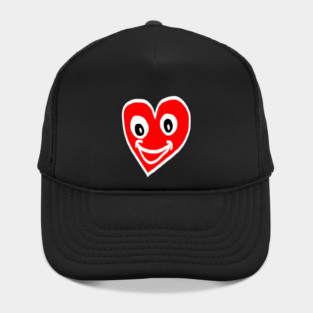 Smiling Heart Face Hat