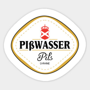 Pisswasser Beer Sticker