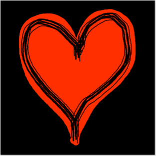 Valentine Heart Posters and Art