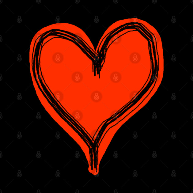 Valentine Heart by Creatifly Graphic Tees