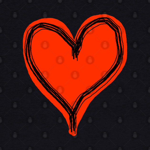 Valentine Heart by Creatifly Graphic Tees