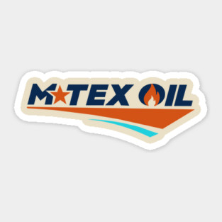 landman Mtex Oil Sticker