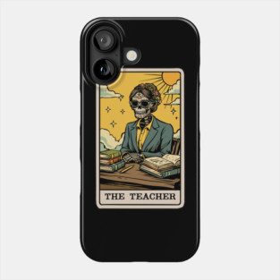 The Teacher Tarot Card Phone Case