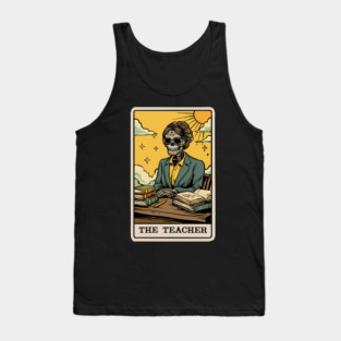 The Teacher Tarot Card Tank Top