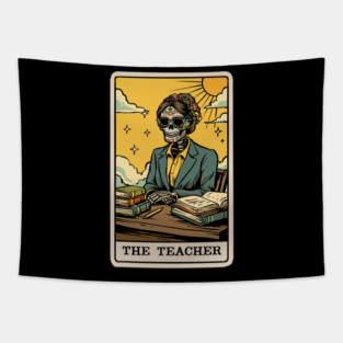 The Teacher Tarot Card Tapestry