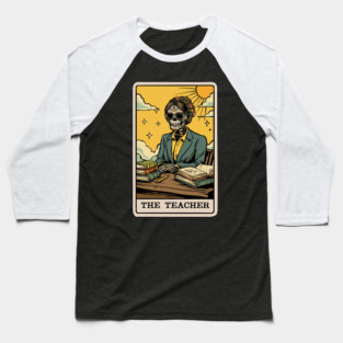 The Teacher Tarot Card Baseball T-Shirt