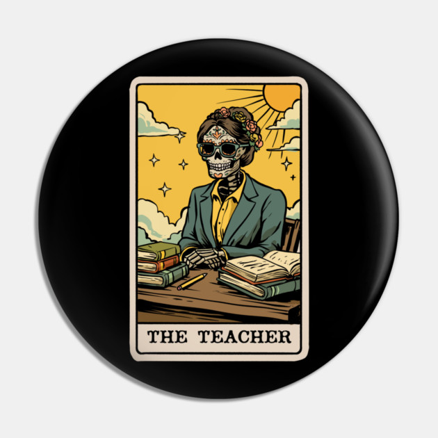 The Teacher Tarot Card Pin by GoshWow®
