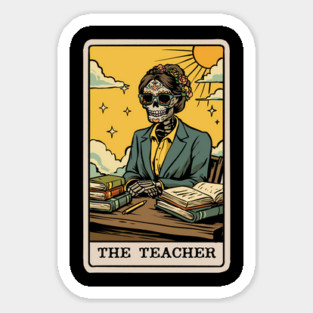 The Teacher Tarot Card Magnet