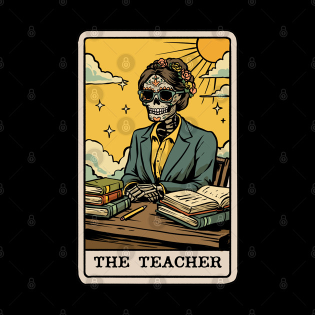 The Teacher Tarot Card by GoshWow®