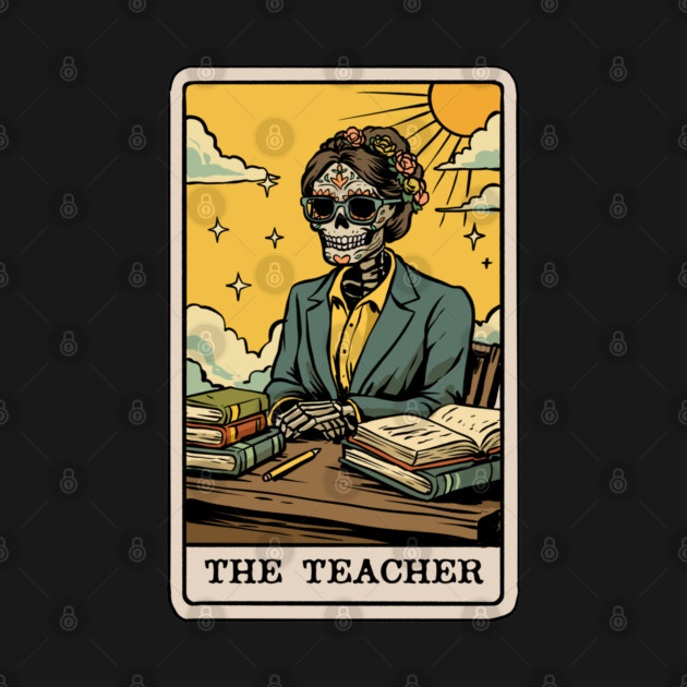 The Teacher Tarot Card by GoshWow®