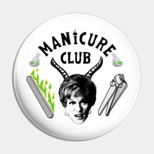 Manicure Club Pin