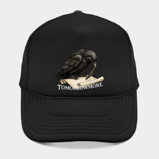 Giant Tweed Raven with Quill and Tomorrowmore Scroll Hat