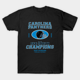 Carolina Panthers NFC SOUTH Champions T-Shirt