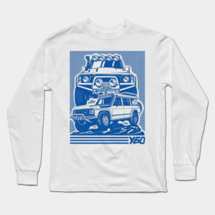 nissan patrol y60 offroad Long Sleeve T-Shirt
