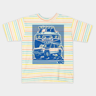 nissan patrol y60 offroad Kids T-Shirt