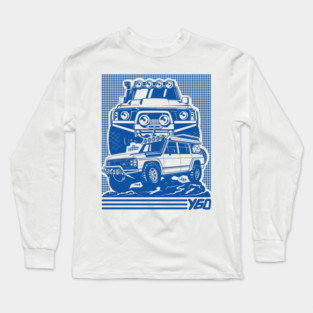 nissan patrol y60 offroad Long Sleeve T-Shirt