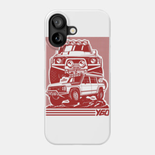nissan patrol y60 4x4 Phone Case