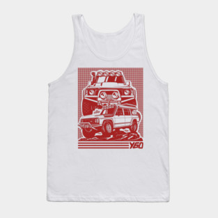 nissan patrol y60 4x4 Tank Top