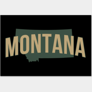 Montana Posters and Art
