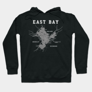 East Bay City Map Hoodie