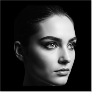 Classic Woman Portrait Posters and Art