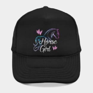 Horse Girl Equestrian Rider Horse Lover Hat