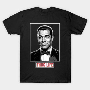 Frank Sinatra Thug Life Portrait T-Shirt